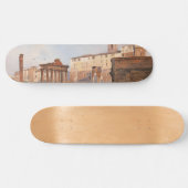 Het Oude Romeinse Forum (door Ippolito Caffi) Skateboard (Horizontaal)