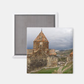 Het oude Sevanavanklooster Magneet (Voorkant / Achterkant)