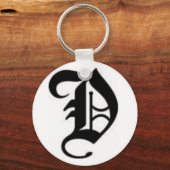 Het oude Sleutelhanger "D" van Vega (Voorkant)