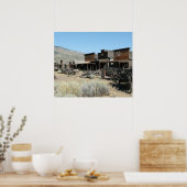 Het oude verre westen poster (Keuken)