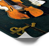 Het oude Violin - John Peto Poster (Hoek)