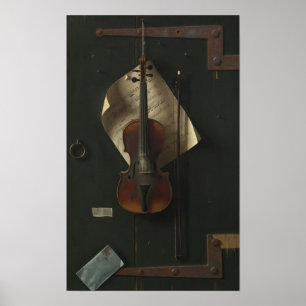 Het oude Violin Poster