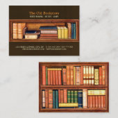 Het oude visitekaartje van de Bibliotheek van de B (Voorkant / Achterkant)