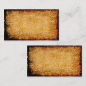 Het oude Visitekaartje van het Gebied Blank (voeg  (Voorkant / Achterkant)