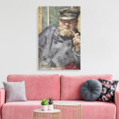 Het oude Zee Dog, marinekunst (van Henry Scott Tuk Canvas Afdruk (Insitu (Woonkamer))