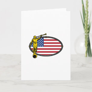 Het Ovaal van de Opdracht van de V.S. LDS geen Kaart