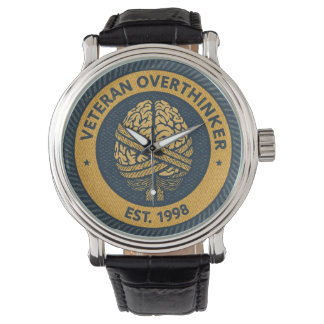 Het "OVERDENKEN" Verdienste Badge Horloge