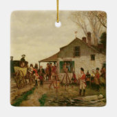 Het overgaan van de Post Keramisch Ornament (Achterkant)