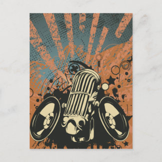 Het overleg briefkaart