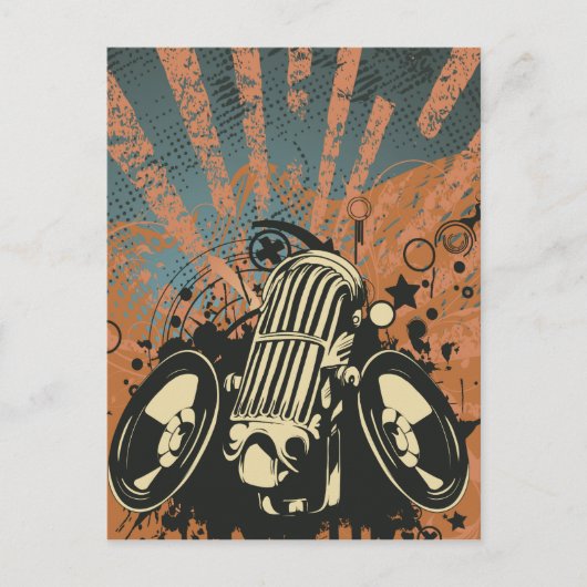 Het overleg briefkaart (Voorkant)