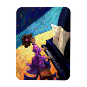 Het Overleg van de piano Magneet