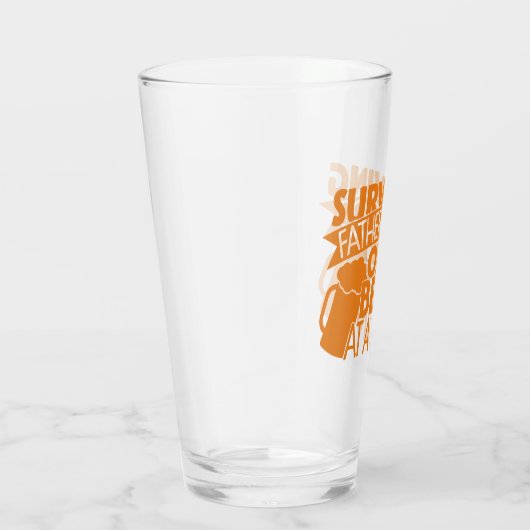 Het overleven van vaderschap één bier per keer glas (Rechts)