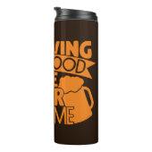 Het overleven van vaderschap één bier per keer thermosbeker (Geroteerd rechts)