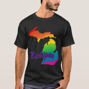 Het Overzicht Michigan van de Staat van de T-shirt