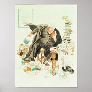 Het overzicht van de satirische Cartoon van Sanity