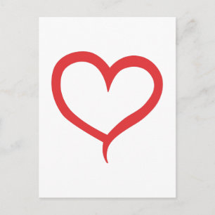 Het Overzicht van het hart Briefkaart