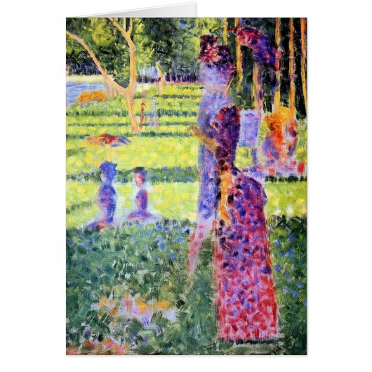 Het Paar van Georges Seurat,  Pointillisme (Voorkant)