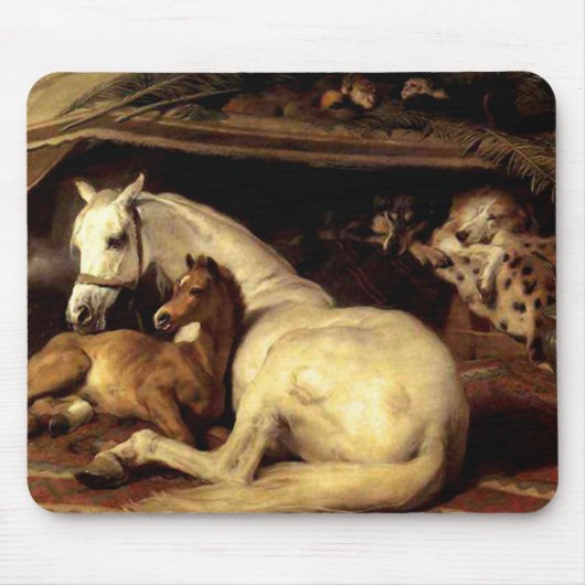 Het paard muismat (Voorkant)