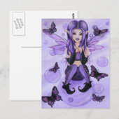 "Het Paarse briefkaart" Briefkaart (Voorkant / Achterkant)