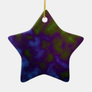 het paarse groene art. van de stropdaskleurstof keramisch ornament