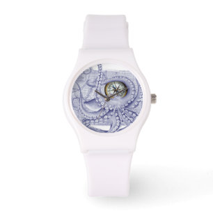 Het paarse Kompas van de Octopus Horloge