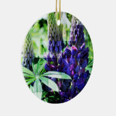 Het paarse Ornament van de Bloem van het Trio (Rechts)