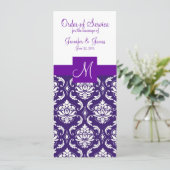 Het paarse Witte Programma van het Huwelijk van (Staand voorkant)