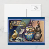 Het paasconcert feestdagenkaart (Voorkant / Achterkant)