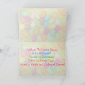 Het paashuis feestdagen kaart (Binnen)