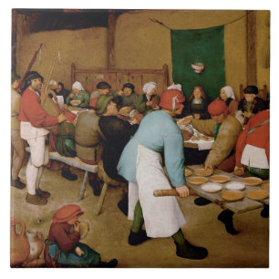 Het paashuwelijk van Pieter Bruegel in de Ouder Tegeltje