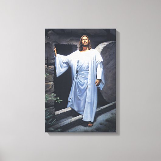 Het paasverhaal verpakte canvas afdruk (Voorkant)