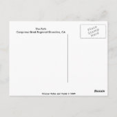 Het pad briefkaart (Achterkant)