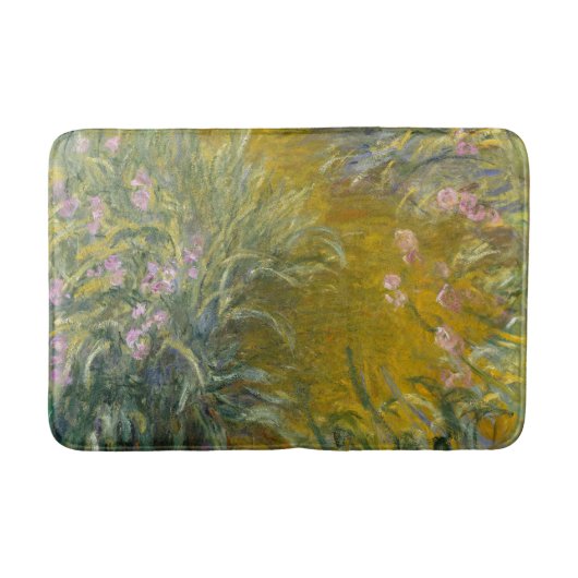 Het pad door de Irises - Claude Monet Badmat (Voorkant)