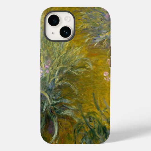 Het pad door de Irises - Claude Monet Case-Mate iPhone Case (Achterkant)