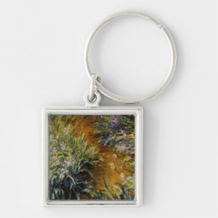 Het pad door de Irises Sleutelhanger