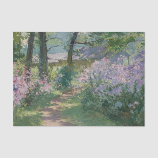 Het pad door Matilda Browne Tissuepapier (Voorkant)
