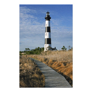 Het pad naar Bodie Island Lighthouse Foto Afdruk