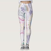 Het pad naar de eeuwigheid - Leggings. MaryQueen O