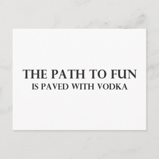 Het pad naar Fun 2 Briefkaart (Voorkant)