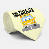 Het pad naar kennis stropdas (Opgerold)