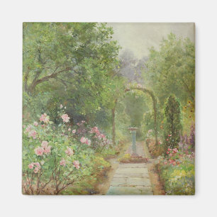 Het pad van de tuin magneet