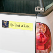 Het pad van het leven bumpersticker (Op Truck)