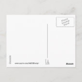 Het pad vóór Briefkaart (Achterkant)