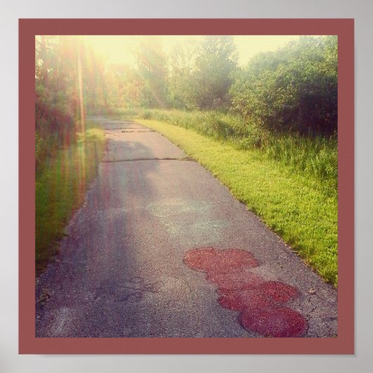 Het pad vooruit poster (Voorkant)