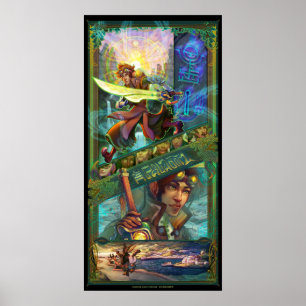 het paladin - 15 x 30 inch poster