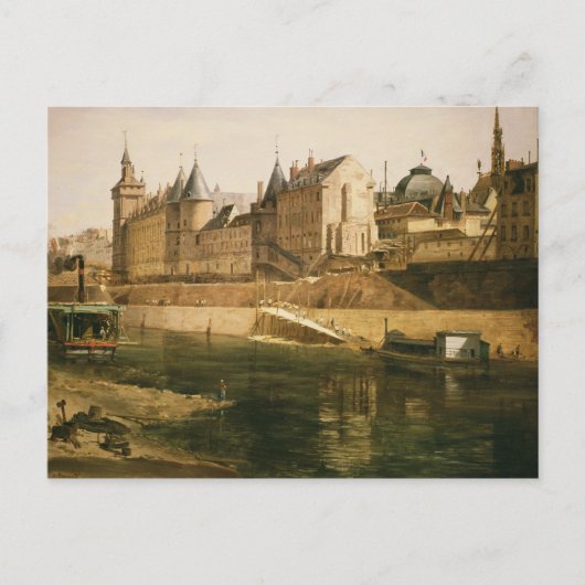 Het Palais de Justice Briefkaart (Voorkant)