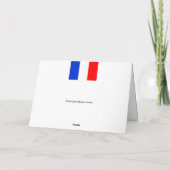 Het Palais Garnier Parijs Frankrijk Feestdagen Kaart (Achterkant)