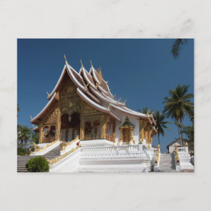 Het paleis in Luang Prabang Briefkaart