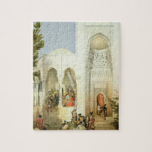 Het paleis van de Khan van Bakoe, het schiereiland Legpuzzel