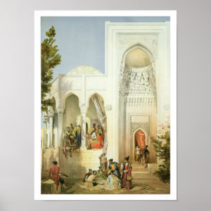 Het paleis van de Khan van Bakoe, het schiereiland Poster